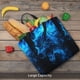 thumbnail image 4 of Easygdp Wolf Bolsa Tote para Mujer, Bolso de Hombro para Trabajo, Playa, Viajes, Compras y Supermercado, 4 of 5