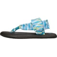 thumbnail image 2 of Sanuk Womens Yoga Sling 2 Print, BLUE / GREEN MOD GEO, 6, 2 of 3