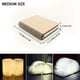thumbnail image 1 of Creative Folding Book Light Led Small Night Light Rechargeable Three-color Changing Light Soft Light Eye Protection Table Lamp Decor Lighting Bedroom Decorative Lights, 1 of 5