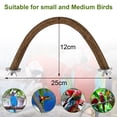 thumbnail image 5 of DOPI Parrot Perches U Shape Easy Installation Natural Wood Parrot Stand Perch Platform Bird Supplies, 5 of 8