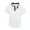 White, variant on Caqnni Short Sleeve Polo Shirt, Midweight Men's Shirt (White,XXL)