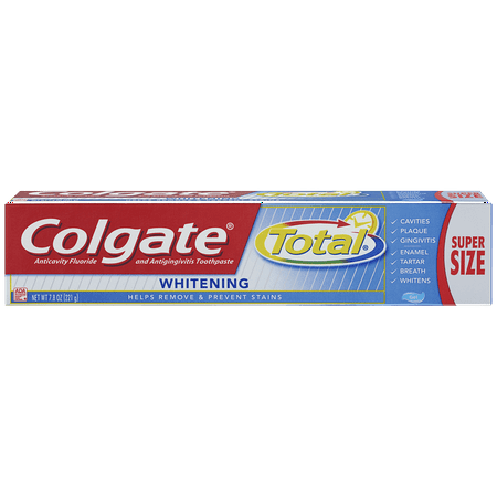 Colgate Total Whitening Toothpaste, 7.8 OZ