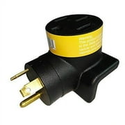 Parkworld 691661 RV Adapter 30A TT-30P male plug to 50A 14-50R female receptacle, right angle (FOR RV ONLY, NOT FOR TESLA)