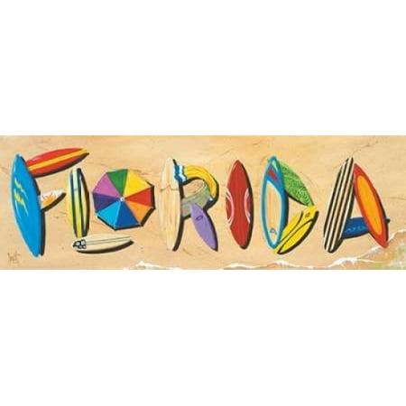 Florida Canvas Art - Scott Westmoreland (8 x 24)