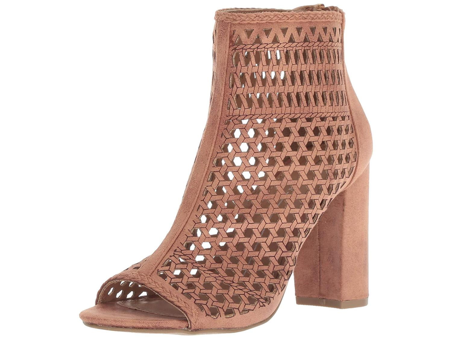 report peep toe booties