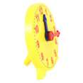 thumbnail image 4 of 5 piezas de reloj de aprendizaje para estudiantes de 4 pulgadas, modelo de tiempo, reloj de engranajes para maestros, herramientas de aprendizaje escolar de 12/24 horas, 4 of 8