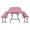 B, variant on Picnic Tablecloth Waterproof Soft Outdoor Dining Cloth Stain Resistant Cover for Family Gathering Party