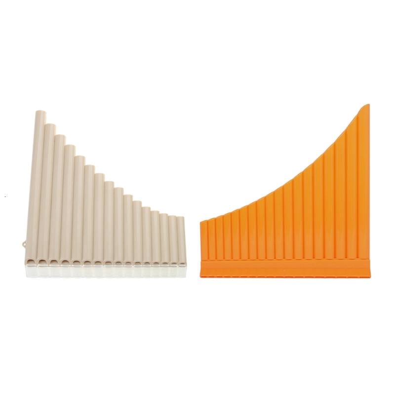 CEORPER Entry Level C Scale Panpipe Handmade Pan Flute Wind Instrument Slippers