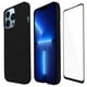 thumbnail image 1 of Funda Rigida Molan Cano Super Fit Para iphone 13 Pro Color Negro Mas Mica 9d Slim Case, 1 of 6