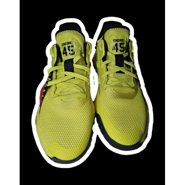 Ad-id-as D.O.N ISSUE 1 Donovan Mitchel Yellow Black Red Shoe EG5667 Men SZ 9