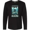 thumbnail image 3 of Inktastic Alaskan Rather Be in Alaska Long Sleeve T-Shirt, 3 of 5