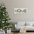 thumbnail image 2 of Stupell Industries Home Sweet Home Phrase Country Green Wreath Typography, 40 x 17, Design by Marla Rae, 2 of 7