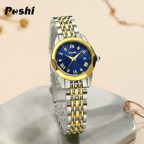 Quartz movement stainless steel watch best sale