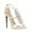 White, variant on XYD Women Open Toe Strap with Rhinestone Sandals Ankle Strap Stiletto High Heels Stylish Date Evening Shoes Size 7 Pale Green