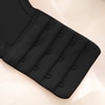 thumbnail image 6 of Womens Bras Thin Sagging Gathering Bra With Double Breasts Plus Size Seamless Sports Bra Sports Bras for Women Black L, 6 of 7