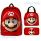thumbnail image 2 of Mario bros Bowser backpack Princess Peach bag pencil case lunch bag for elementary student., 2 of 4