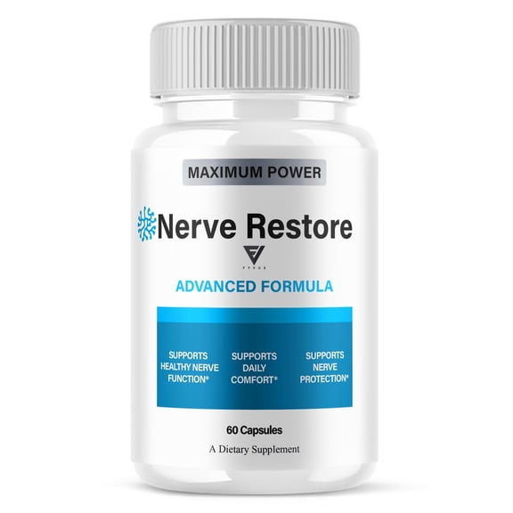 Nerve Restore Advanced Formula, NerveRestore Max Health (60 Capsules)