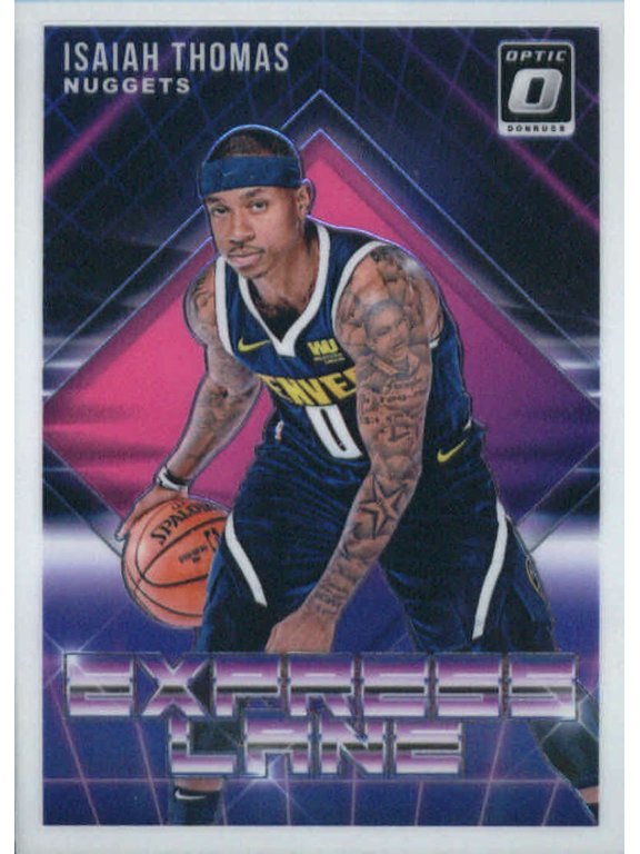 Collectible 2018-19 Donruss Optic Express Lane #16 Isaiah Thomas Denver Nuggets NBA Basketball Trading Card