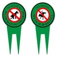 thumbnail image 1 of Bangus Double Sided No Pooping Dog Sign No Peeing Dog Sign With Stake Stop Dogs From Pooping or Peeing On Your Lawn,Politely ,2Pack, 1 of 5