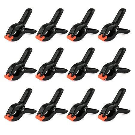 Image of Docooler 12pcs Backdrop Spring Clamp Clip for Photography Studio Paper Photo Background Reflectors