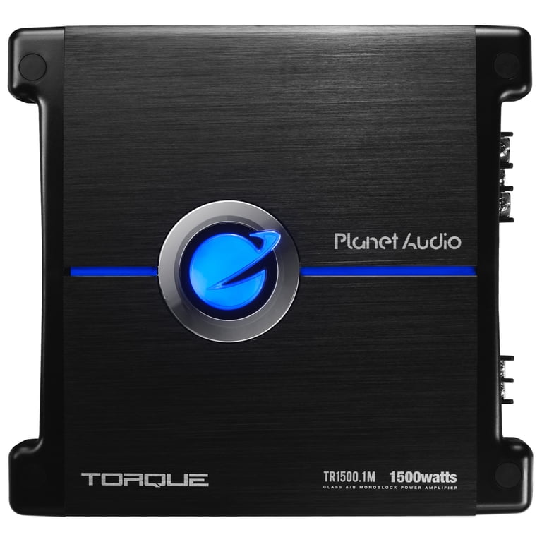 Planet Audio TR1500.1M 1500 Watt Monoblock Car Amplifier, Mosfet Planet Audio TR1500.1M 1500 Watt Monoblock Car Amplifier, Mosfet