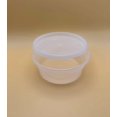 thumbnail image 2 of 8 oz Plastic Deli Containers with Lids - 72 Pack, Leakproof & Stackable for Kitchen Storage | BPA-Free, Microwave/Dishwasher/Freezer Safe + Meal Prep Deal, 2 of 4