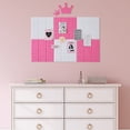thumbnail image 3 of Felt Board Tile Decorative Square Bulletin Board Notice Tile Pin Board Decor, 3 of 8