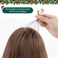 thumbnail image 3 of GEN'C BÉAUTY 2-Pack Scalp Scratcher Massager Tools – Metal Wire Head Massager with Rounded Tip Ball Handles, 3 of 5