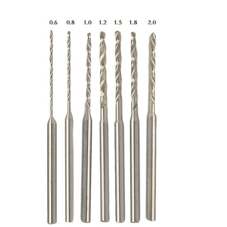 

BCLONG 2.35Mm Shank Straight Handle Drill Bit Woodworking Bit Spiral Drill Bit Drilling