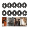 thumbnail image 1 of Wall Mounted Flange Iron Fittings for Industrial Use 10Pcs Set, 1 of 2