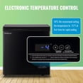 thumbnail image 4 of DEMULLER Chest Freezer Deep Freezer Mini Freezers with 2 Baskets Top Open Door New Black, 4 of 8