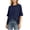 Navy, variant on Enjoytime Women's Tops Half Sleeve Round Neck Solid Color T-Shirts Casual Loose Basic Tees 2026