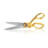eZthingsÂ® Professional 8; Heavy Duty Gold Scissors for Leather arts and crafts