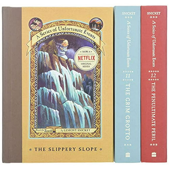 Pre-Owned A Unfortunate Events: A Series of Unfortunate Events Box: The Gloom Looms (Books 10-12) (Hardcover)