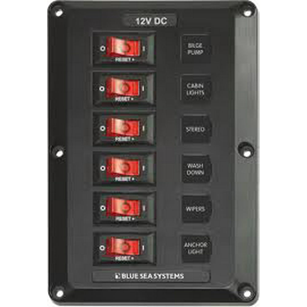 Circuit Breaker Panel 6Position