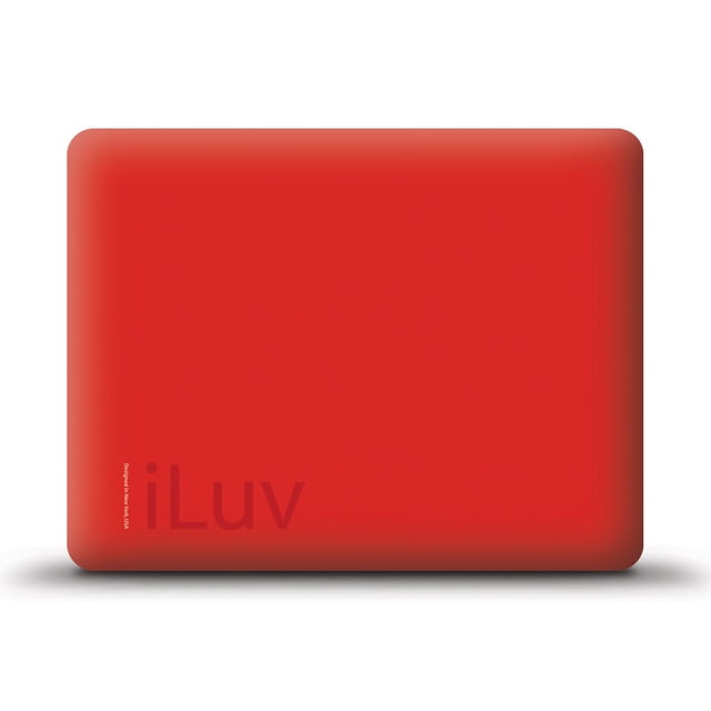 Funda de silicona iLuv para iPad - Rojo