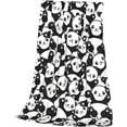 thumbnail image 4 of Cute Panda Throw Blanket Warm Ultra-Soft Micro Fleece Blanket for Bed Couch Living Room, 4 of 6