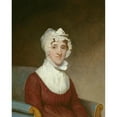 thumbnail image 2 of Gilbert Stuart 12x14 Gold Ornate Wood Frame and Double Matted Museum Art Print Titled - Sarah Homes Tappan (Mrs. Benjamin Tappan) (1814), 2 of 4