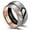 Men 6, variant on Couple's Matching Heart Ring, His or Her Matching Wedding Band in Stainless Steel, for Men or Women, Comfort Fit（1 Pair,A male ring and a female ring）