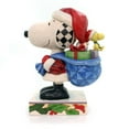 thumbnail image 2 of Enesco Peanuts by Jim Shore Santa Snoopy and Woodstock Christmas Figurine, 2 of 2