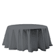 thumbnail image 1 of Mantel Para Mesa Redonda Medida 2.90 Diámetro Gris Oxford, 1 of 6
