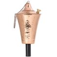 thumbnail image 2 of Legends International Kona Style Tiki Torch Hammered Copper - 2 Pack, 2 of 4