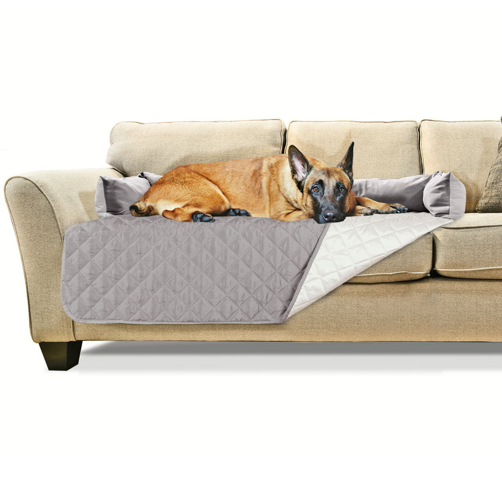 FurHaven Pet Furniture Cover | Sofa Buddy Reversible Furniture Cover