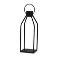 thumbnail image 2 of Linterna de vela, farol de granja, decoración, candelabro de Metal colgante moderno, soporte para vela para boda, porche, chimenea, sala de estar 26cm x 98cm x 98cm mayimx Candelero, 2 of 9