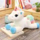 thumbnail image 4 of 1 pieza de 40-80 cm, 2 estilos, grandes y lindos juguetes de peluche de unicornio de dibujos animados, almohada de caballo de peluche para niña, muñeca suave, decoración del hogar, regalo para enamora, 4 of 5