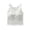 E003-Gray, variant on Kids Wire Free Cotton Training Bras for Growing Girls Non Padded Bralette with Adjustable Straps Seamless Sports Top for School Modesty Undershirt to Prevent Show Through