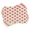 thumbnail image 1 of Ambesonne Colorful Place Mats Set of 4, Spring Geometric Mix, Standard Size, Multicolor, 1 of 6