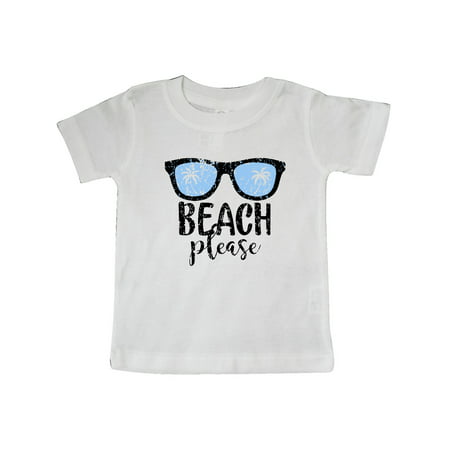 

Inktastic Beach Please Sunglasses Gift Baby Boy or Baby Girl T-Shirt