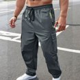 thumbnail image 2 of Men’s Loose Straight Sweatpants Casual Sports Trendy Everyday Bottoms, 2 of 5