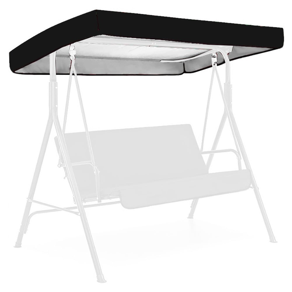 Housse de Remplacement pour Auvent de Chaise Balançoire Jardin Pelouses Terrasses Patios Imperméable Zone Récréative Tout Neuf